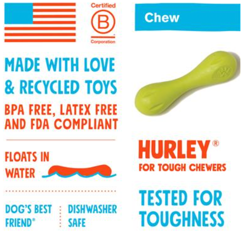 West Paw Hurley Chew Toy