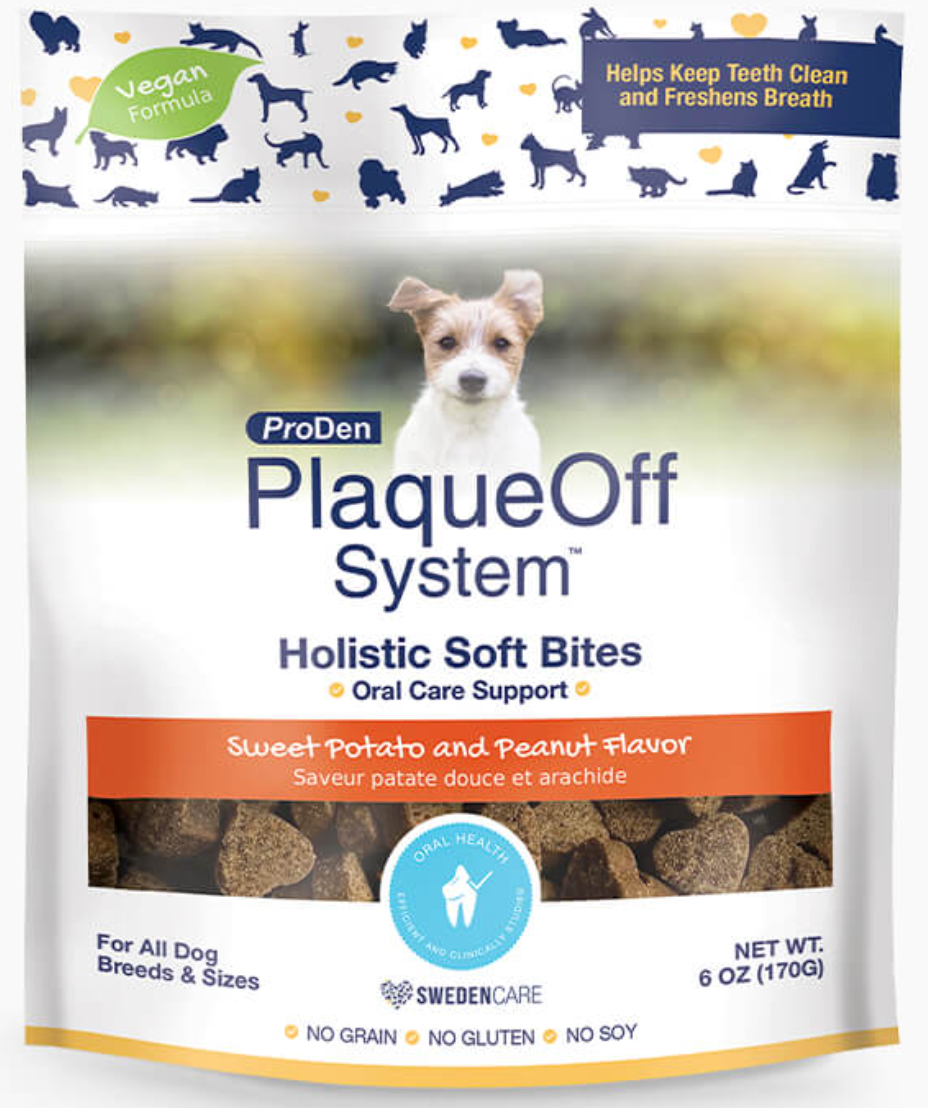 ProDen PlaqueOff Oral Care System™ Holistic Soft Bites – Adult Small/Medium Dog Formula