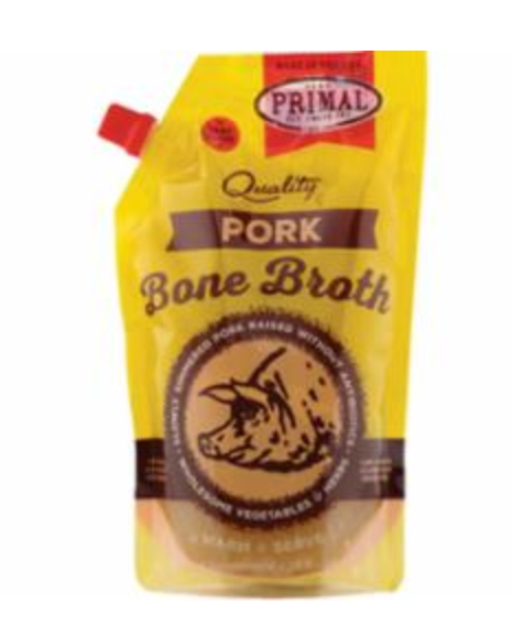 Primal Dog&Cat Frozen Bone Broth Pork 20 oz