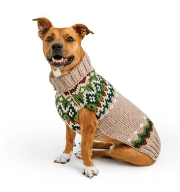 Chilly Dog Ragg Wool FairIsle Ski Sweater