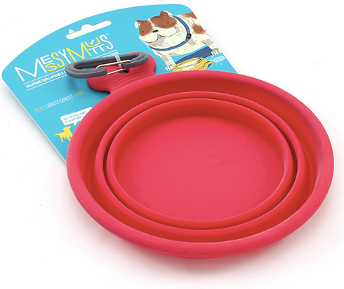 Messy Mutts Collapsible Water Bowl, 1.5 cup