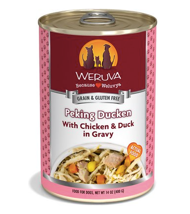 Weruva Classics "Peking Ducken" with Chicken & Duck in Gravy Grain-Free Canned Dog Food