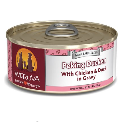 Weruva Classics "Peking Ducken" with Chicken & Duck in Gravy Grain-Free Canned Dog Food