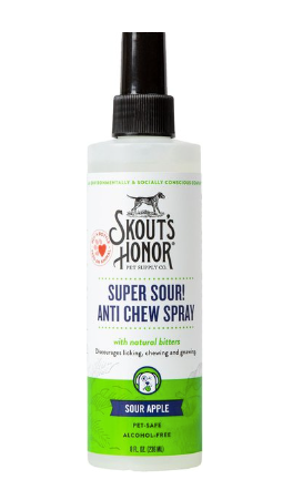 Skout's Honor Super Sour Anti Chew Dog & Cat Spray