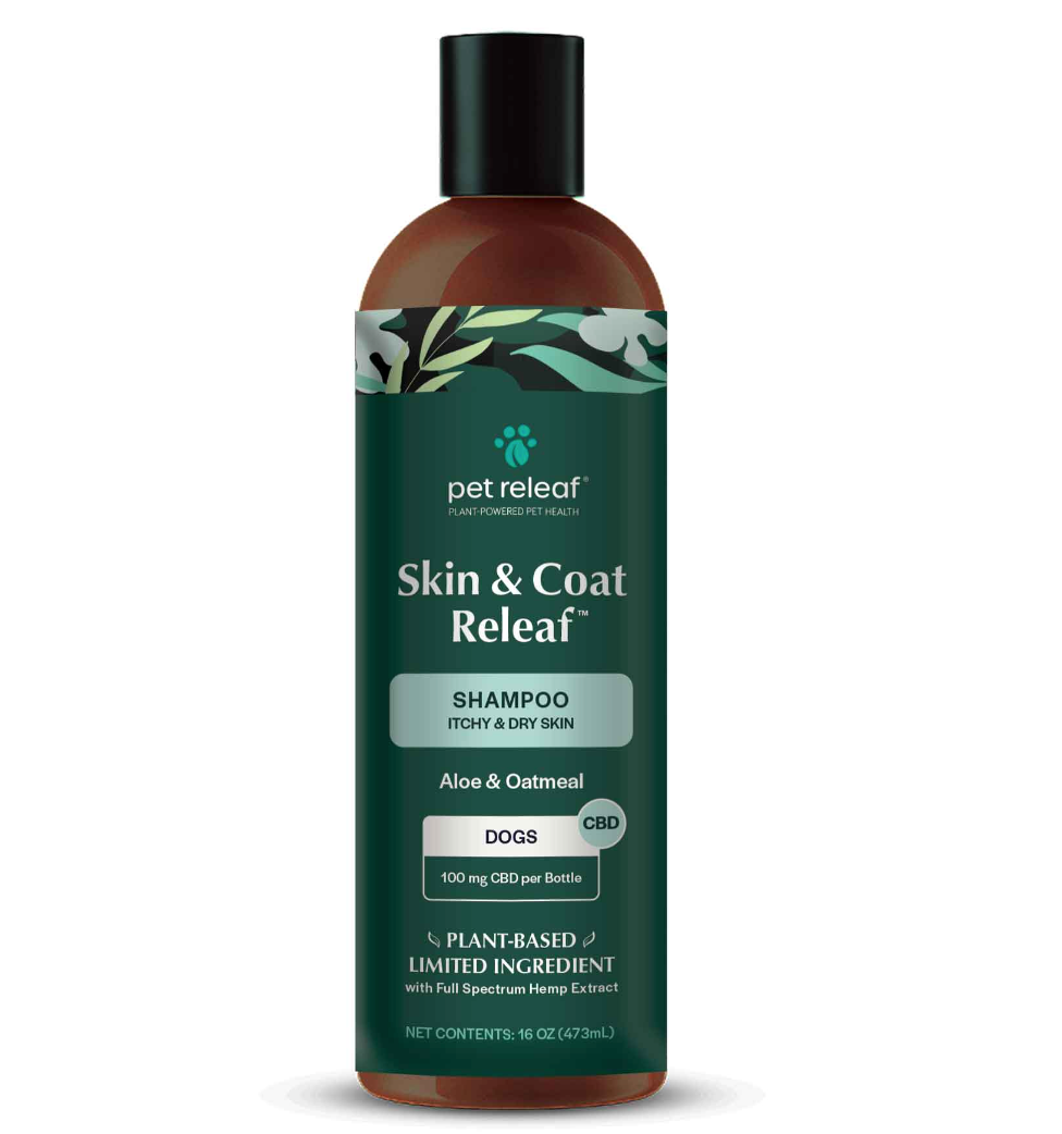 Pet Releaf Hemp Skin & Coat Relief "Itchy & Dry Skin" Shampoo for Dogs