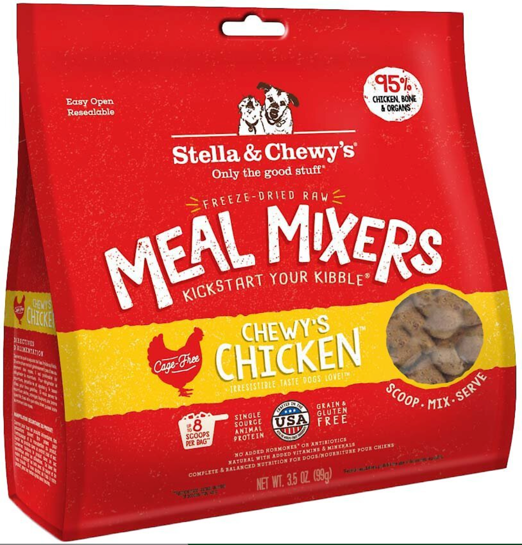 Stella & Chewy's Dog Freeze Dried Meal Mixers Chicken 18 oz