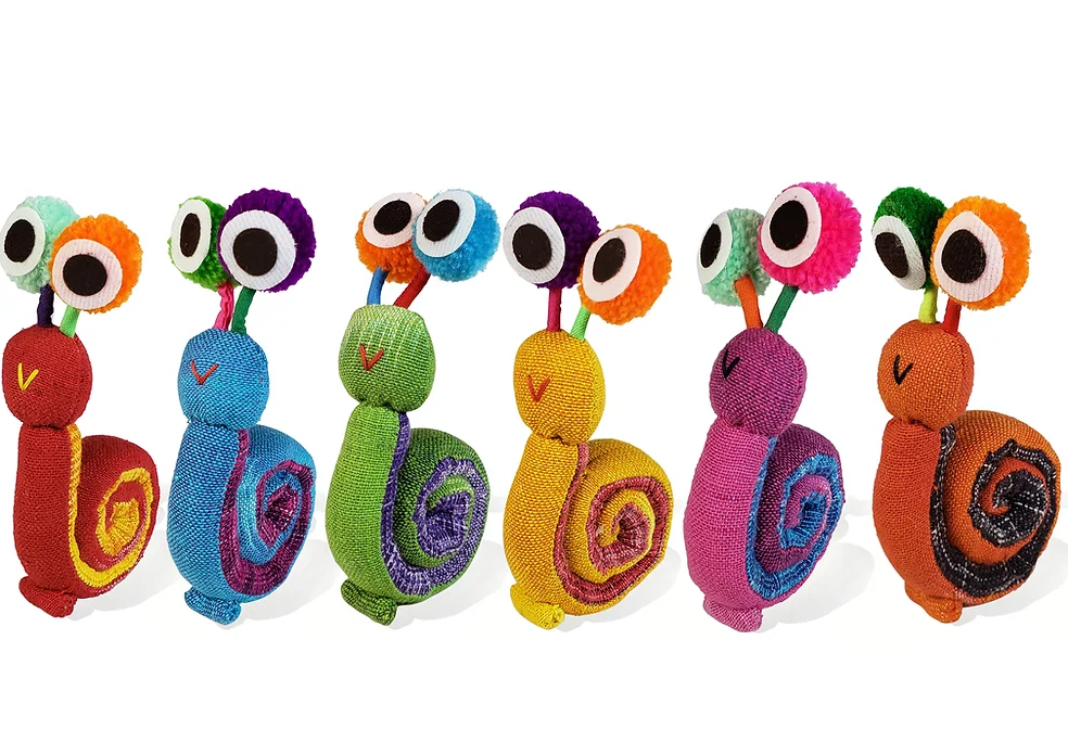 Goli Design "Esscat-Go" Snail Cat Toy