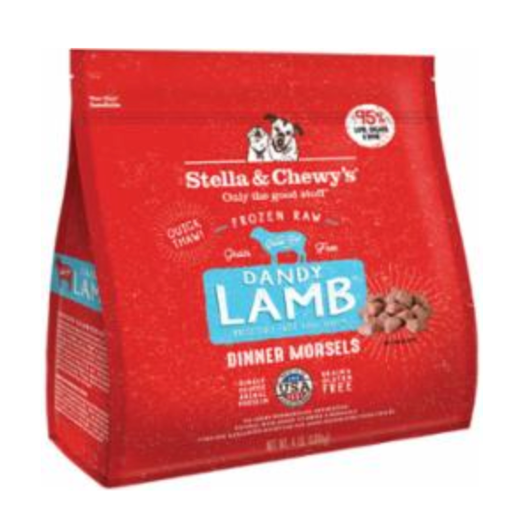 Stella & Chewy's Dog Frozen Dinner Morsels Dandy Lamb 4 lbs