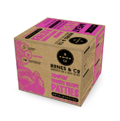 Bones & Co. Frozen Grain Free Meat Cube (Patties) for Dogs, 18 lb. Turkey