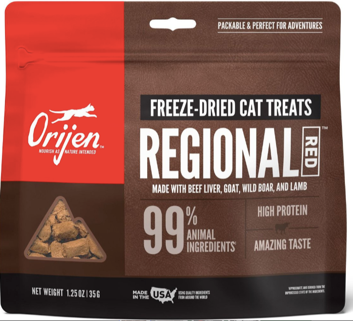 Orijen Regional Red Freeze Dried Cat Treats