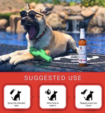 Warren London Sunscreen Spray with Aloe Vera Moisturizer for Dogs