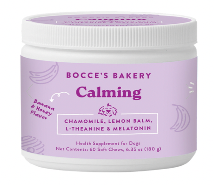 Bocce's Calming Supplement Chews For Dogs