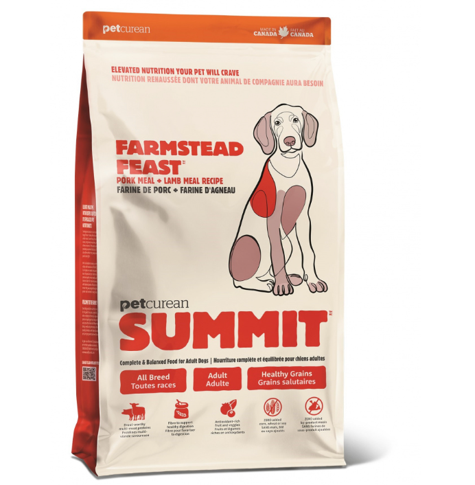 Petcurean Summit "Farmstead Feast" Dry Dog Food, Pork & Lamb Dry Dog Food