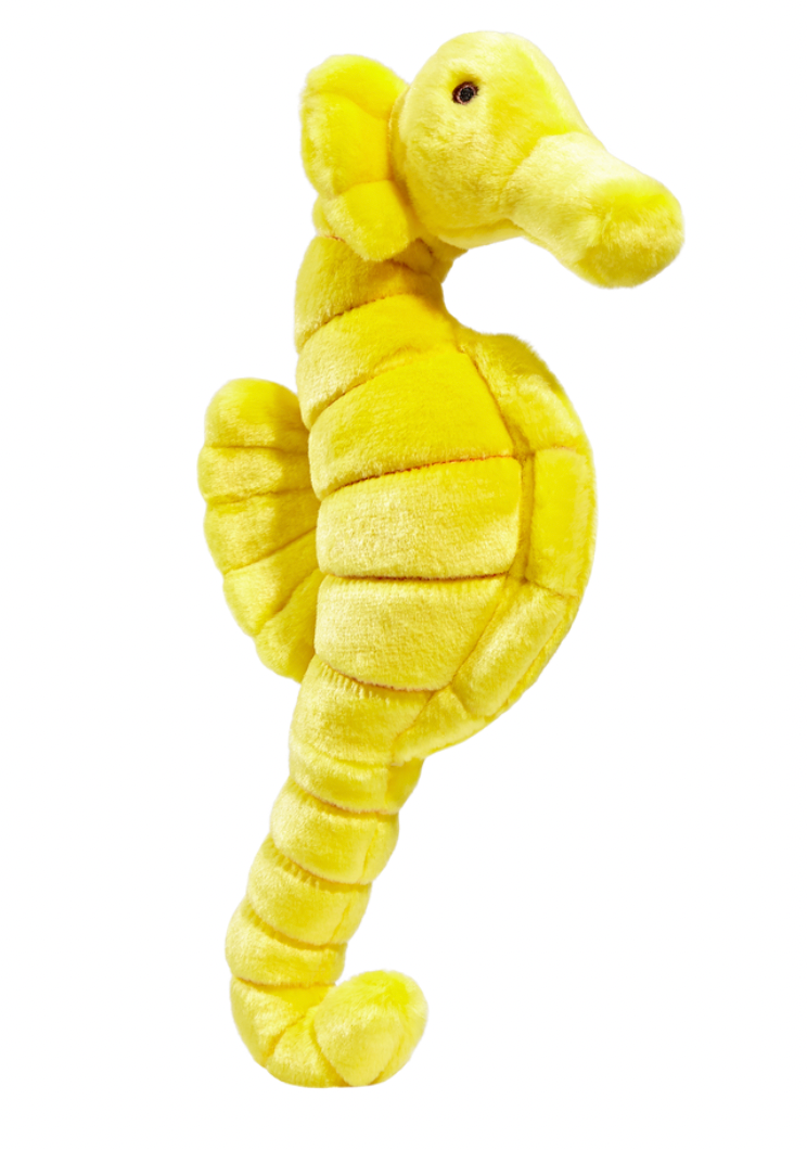 Fluff & Tuff "Stella Seahorse" Squeaky Plush Dog Toy