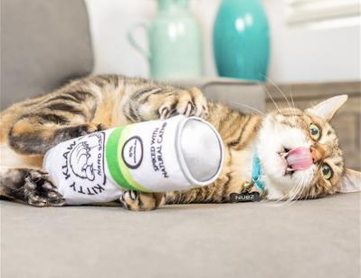 Huxley & Kent Catnip Cat Toy, Kitty Klaw Licks & Lime Kicker