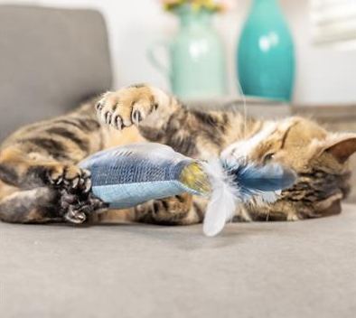 Huxley & Kent Catnip Cat Toy, Big Sardine Kicker