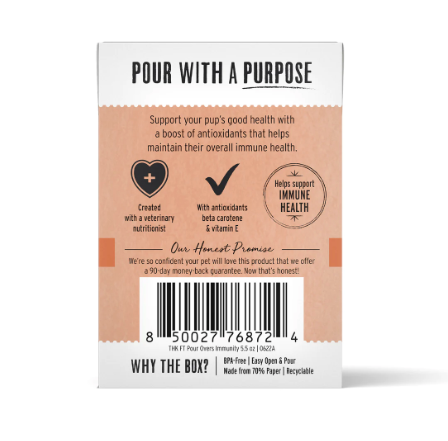 The Honest Kitchen Functional Pour Overs: IMMUNITY SUPPORT, Beef Stew for Dogs, 5.5 oz.