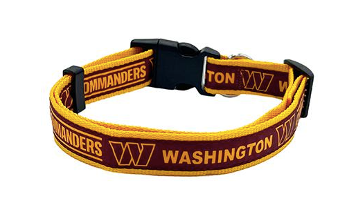 NFL Team Dog Collars, Washington Commanders