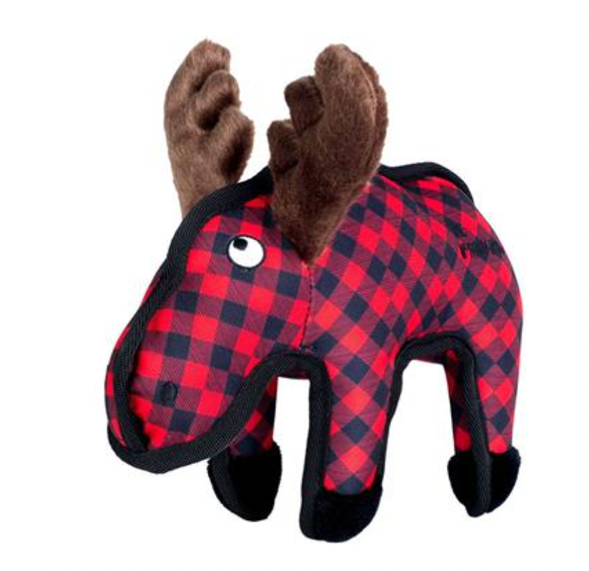 The Worthy Dog "Buffalo Moose" Tough Squeaky Toy