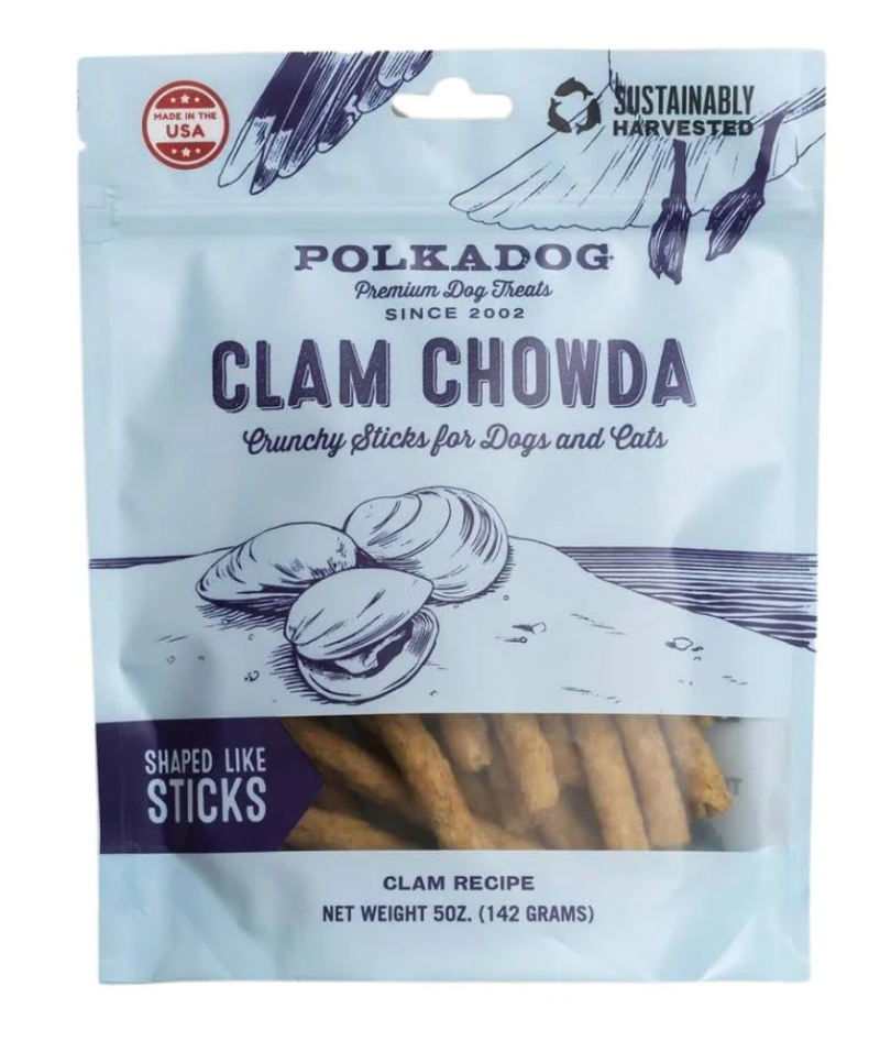 PolkaDog Bakery "Clam Chowda" Dog Treats