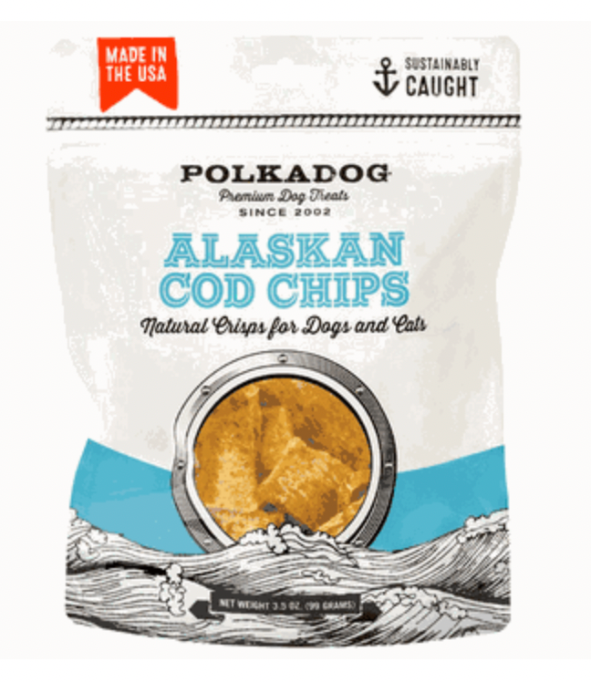 PolkaDog Bakery Alaskan Cod Chips