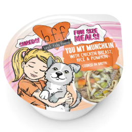 Weruva BFF Fun Size Meal Cups, "You My Munchkin" Chicken Breast, Rice & Pumpkin