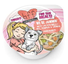 Weruva BFF Fun Size Meal Cups, "We Be Jammin" Chicken Breast, Rice, Pumpkin & Salmon