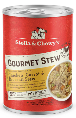 Stella & Chewy's Gourmet Stews for Dogs - Chicken, Carrot & Broccoli