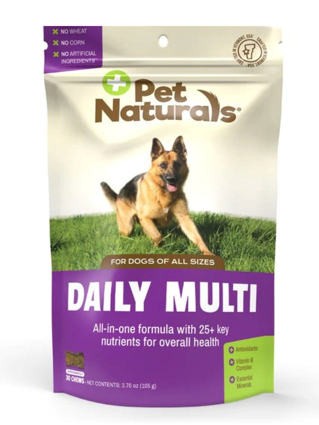 Pet Naturals Daily Multi Vitamin for Dogs, 30 count