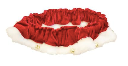 Huxley & Kent Holiday Ruff - Santa Red, 3 sizes