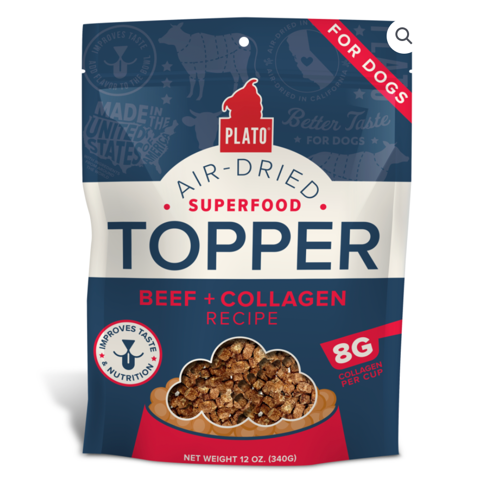 Plato Superfood Topper with Collagen, Beef recipe