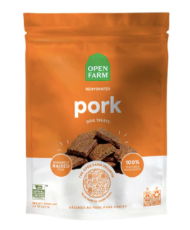 Open Farm Dehydrated Dog Treats, Pork 4.5 oz