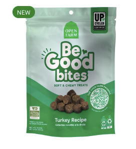 Open Farm Kind Earth "Be Good Bites" Soft & Chewy Turkey Treats