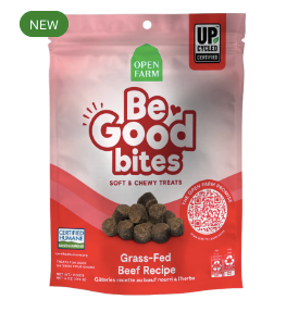 Open Farm Kind Earth "Be Good Bites" Soft & Chewy Beef Treats