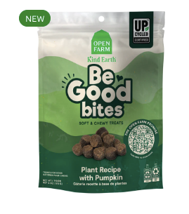 Open Farm Kind Earth "Be Good Bites" Soft & Chewy Pumpkin Treats