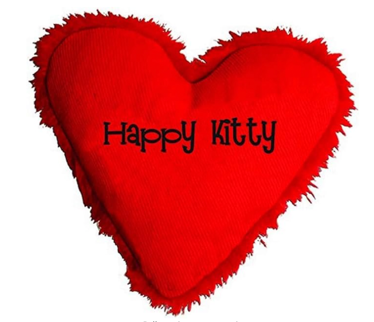Yeowww! Organic Catnip Happy Kitty Heart Cat Toy