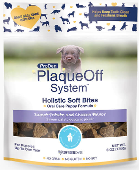ProDen PlaqueOff Oral Care System™ Holistic Soft Bites – Puppy Formula