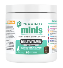 Nootie Progility Multivitamin with Probiotics & Taurine Soft Chew Supplement Soft Chew Supplement for Small/Medium Dogs