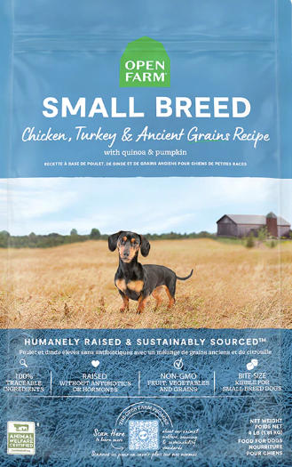 Open Farm Ancient Grains Dry Small Breed Dog Food