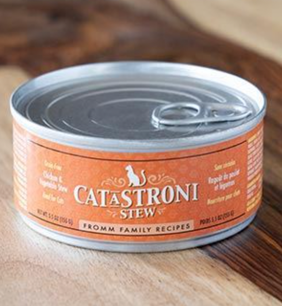 Fromm Family Foods LEAP DAY SPECIAL: Fromm Cat-A-Stroni™ Chicken & Vegetable Stew Cat Food, 5.5 oz.