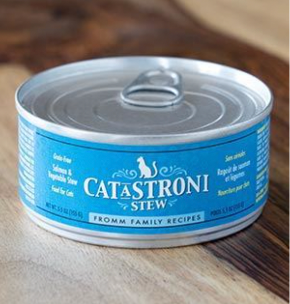 Fromm Family Foods LEAP DAY SPECIAL: Fromm Cat-A-Stroni™ Salmon & Vegetable Stew Cat Food, 5.5 oz.