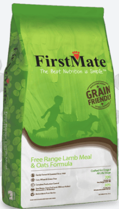 FirstMate Grain-Friendly Dry Dog Food, Pasture-Raised Australian Lamb & Oats
