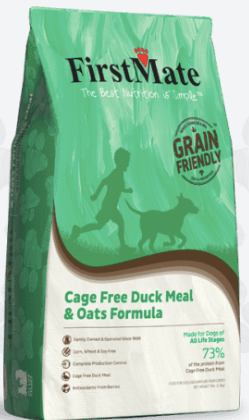 FirstMate Grain-Friendly Dry Dog Food, Cage-Free Duck & Oats