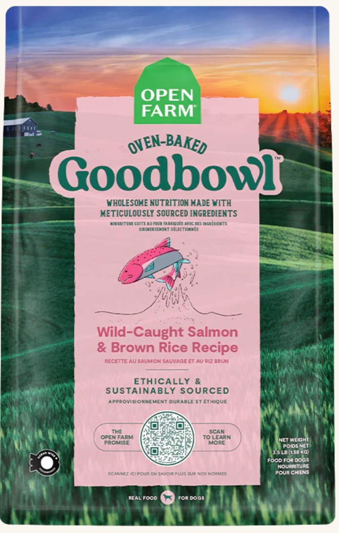 GoodBowl™ Wild-Caught Salmon & Brown Rice Recipe for Dogs