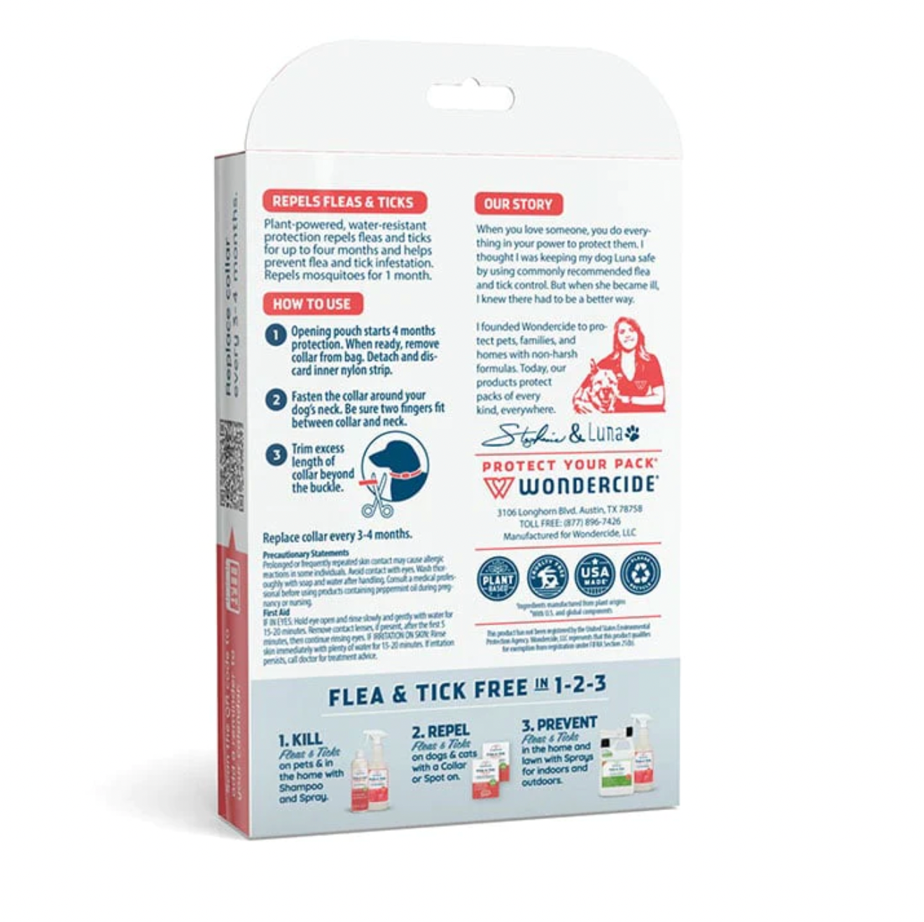 Flea & Tick Collar for Dogs with Natural Essential Oils