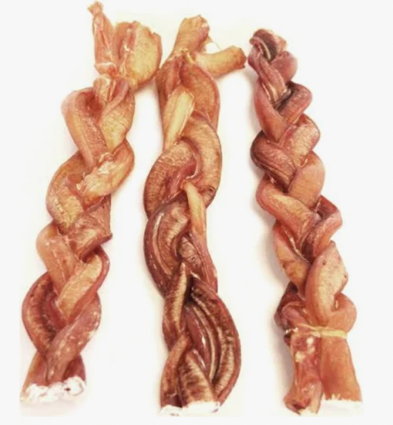 Odor free braided bully sticks hot sale