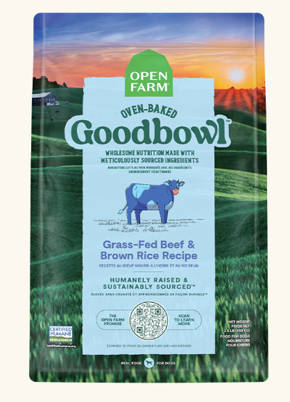 Open Farm GoodBowl™ Grass Fed Beef & Brown Rice Recipe for Dogs
