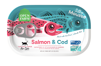 Open Farm Fish Toppers for Cats, Salmon & Cod recipe