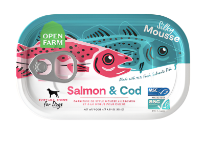 Open Farm Fish Toppers for Dogs, Salmon & Cod recipe