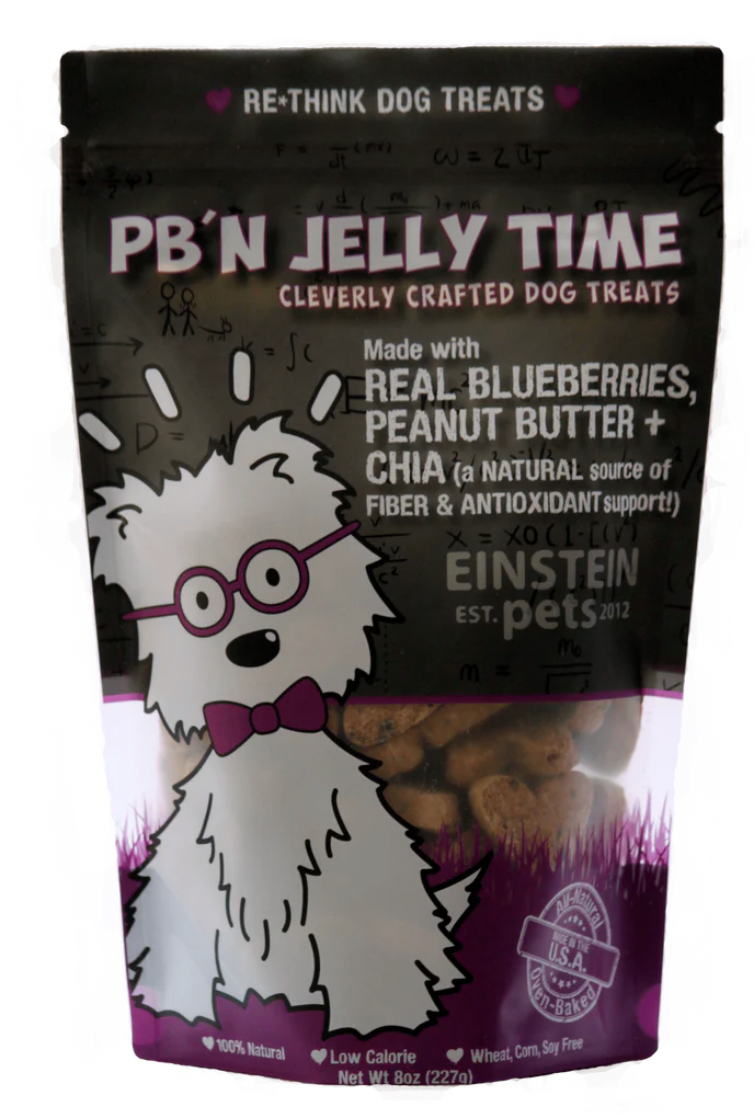 Einstein Pets Everydays "PB'N Jelly Time" Organic Dog Treats